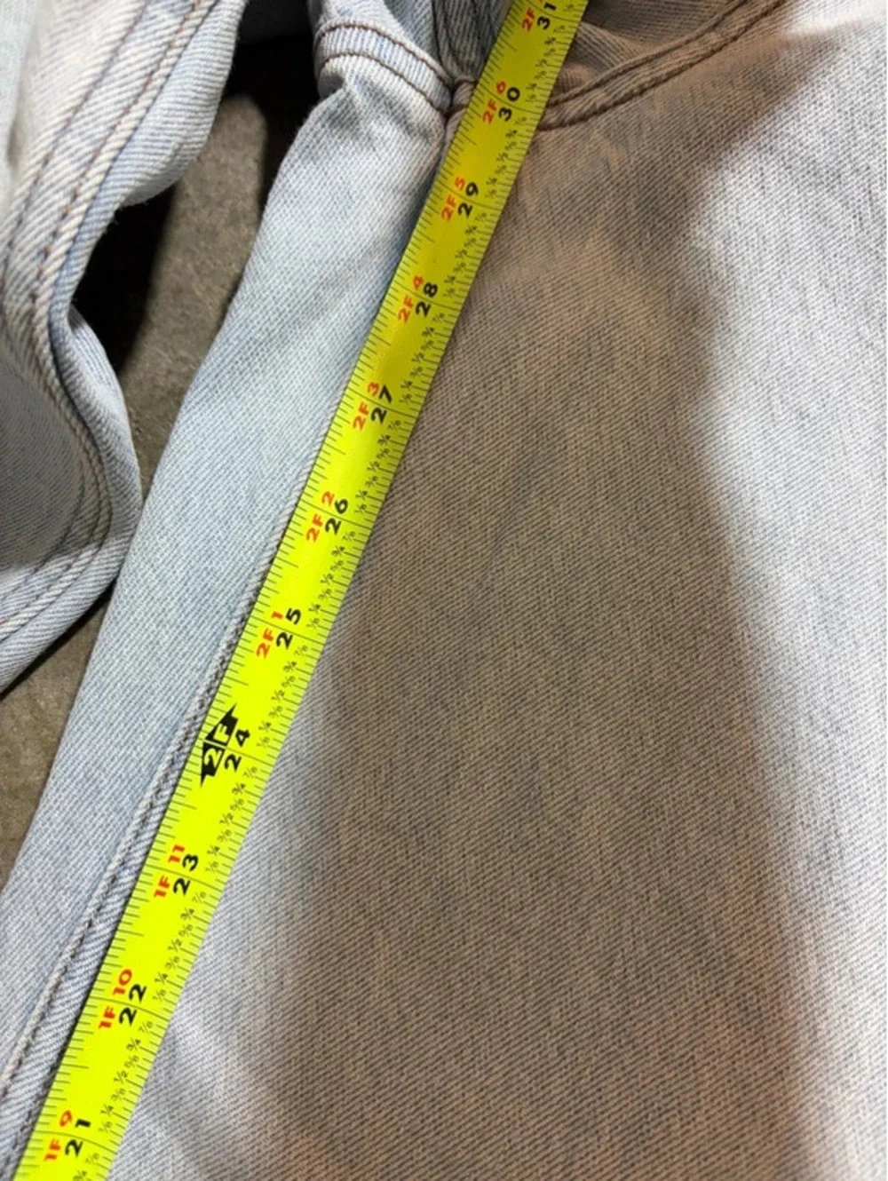 Y2K inspired Hollister light blue wash baggy skater jean